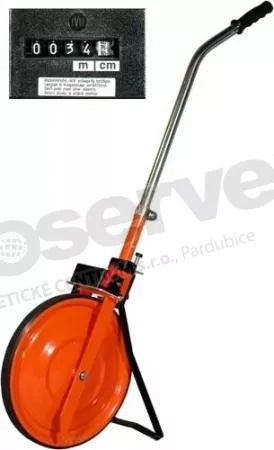 N593 přesné mechanické měřící kolečko s plným kolem