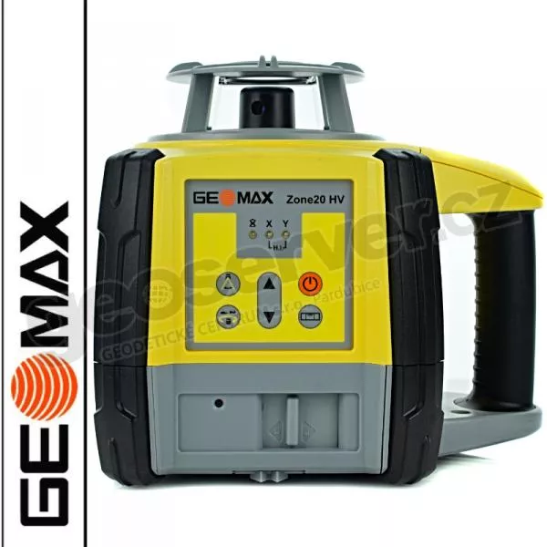 Rotační laser Geomax Zone 20HV sada