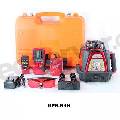 Rotační laser GPR-R9H - červený paprsek