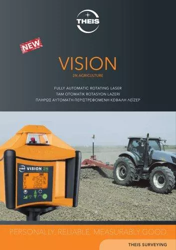 Sklonový rotační laser Theis Vision 2N Agriculture