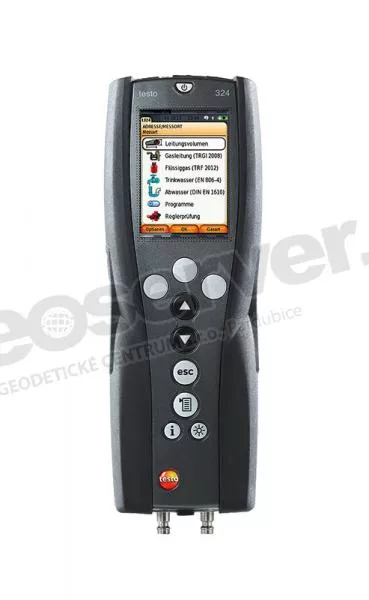 Testo 324, přístroj pro měření množství úniku