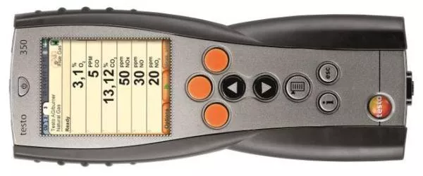 testo 350 - analyzační box pro systém analýzy spalin