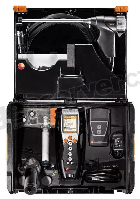 testo 380 - systém měření prachových částic
