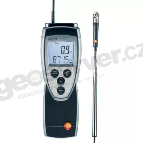 testo 416, vrtulkový anemometr