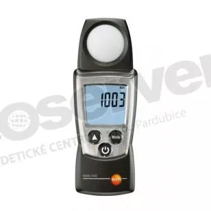 testo 540 měření intenzity osvětlení