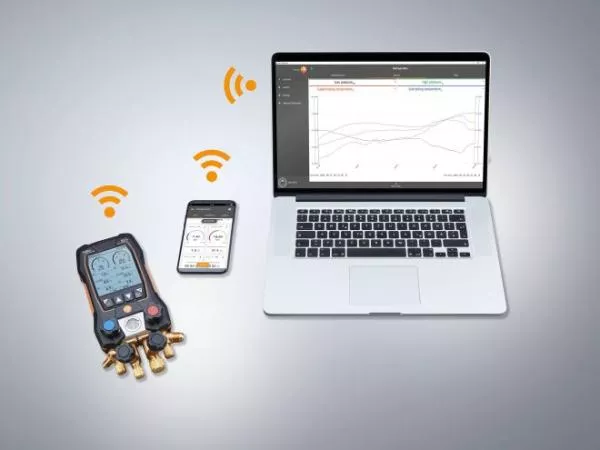 testo 557s Chytrá sada pro vakuum velká