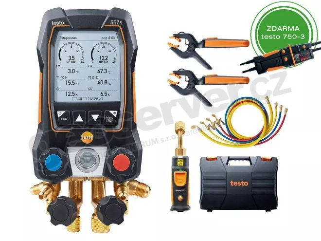testo 557s Chytrá sada pro vakuum velká
