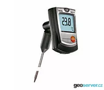 testo 905-T1; vpichovací teploměr vč. připevňovacího klipsu